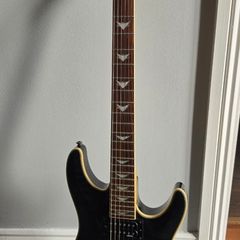 Schecter Omen-6 Extreme Electric Guitar with BOSS KTN-50 amp