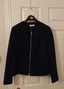 Navy smart jacket size 12