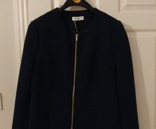 Navy smart jacket size 12