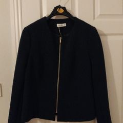 Navy smart jacket size 12