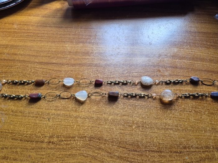 Vintage Mineral Stones Necklace