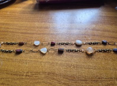 Vintage Mineral Stones Necklace