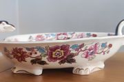 Perfect Condition Beautiful Mason's Ironstone 'brocade' England 1835-36 Dish