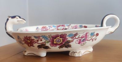 Perfect Condition Beautiful Mason's Ironstone 'brocade' England 1835-36 Dish