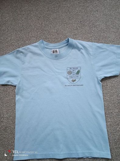 Maynooth boy's school t-shirt. Age 7/8