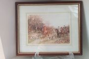Hunt Scene Print