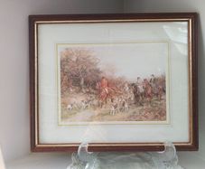 Hunt Scene Print