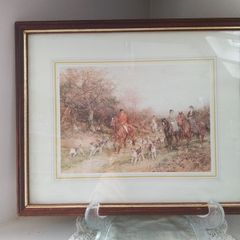 Hunt Scene Print