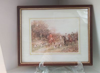 Hunt Scene Print