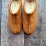 SeQwl UK 6/39Camel Platform Mule Slippers Faux Suede Chunky Sole Clogs Image 4