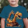 Dinosaur Excavator Element Print T -shirt Image 3