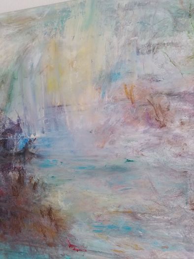 Original Irish Art Neutral Aesthetic Art