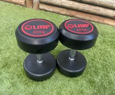 2 x 20kg dumbells