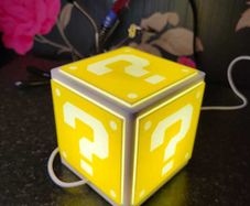 Super Mario Question Mark Block Lightbox
