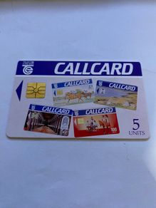 Call Card Montage mint