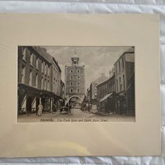 Old Youghal Town Main Street Print