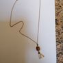Necklace Brown Polished Marble Set Image 2
