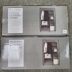 Unopened Fabric Wardrobe