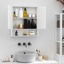 Wall-mounted Medicine Cabinets Bathroom Living Room Organizer with Mirror (FREE POSTAGE) Image 7