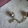 Pandora logo safety chain in good condition,hallmarked Image 6