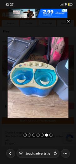 Free baby washing machine