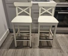 IKEA Rosentorp bar stools x 2