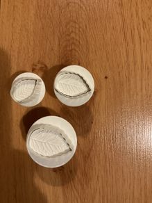Set of 3 leaf plunger cutters