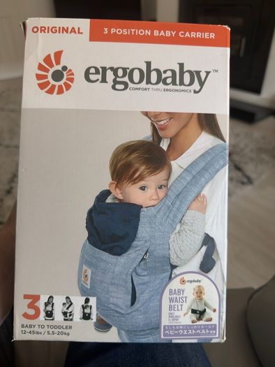 Genuine Ergobaby Original 3 Position Baby Carrier Japanese Edition Excellent Condition