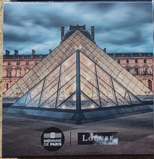 France 2 Euro Reverse Proof Coin 2025 - Louvre Museum