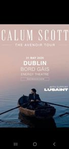 Calum Scott tickets x 2