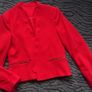 Red Blazer /Jacket. Size 12 Image 2
