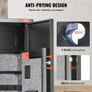 7-8 Rifles Gun Safe, Rifle Safe with Digital Keypad & Lock, Gun Storage Cabinet with Built-in Storage Locker, Removable Storage Shelf for Home Long Image 4