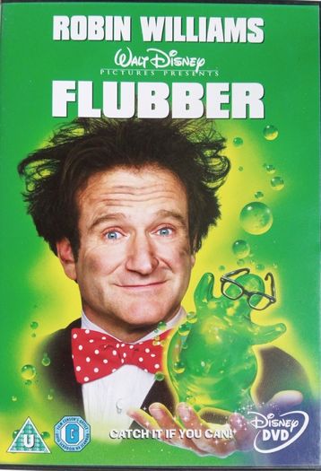 Flubber (Disney) [1997] Robin Williams, Marcia Gay Harden, Christopher McDonald, Ted Levine, Raymond J. Barry, Wil Wheaton & Clancy Brown [DVD Movie]