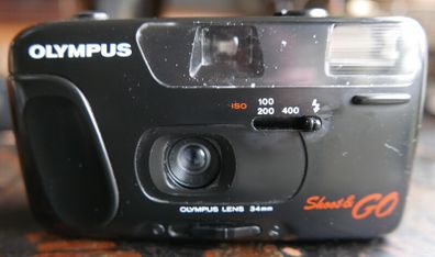 Olympus Shoot & Go  Point & Shoot 35mm Film Camera Tested Case