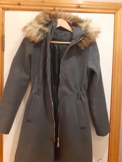 Grey coat