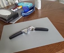 Garlic press