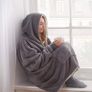 Hoodie Blanket Ultra Soft Sherpa Fleece Warm Cosy Comfy Oversized Wearable Hooded Sweatshirt Throw for Women Girls Adults Men Boys Kids Big Pocket Snoodie MULTIPLE COLOURS AVAILABLE (FREE POSTAGE) Image 5