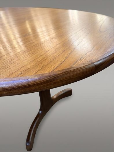 Mid-Century Teak G-Plan "Whale Tail" Extending Dining Table