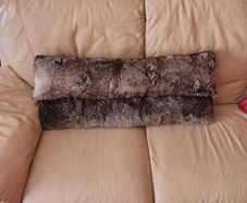 Laura Ashley Draft Excluders. Faux fur and velvet.