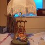 Vintage DeCaprio Collection Figurine Table Lamp with Original Shade Image 3
