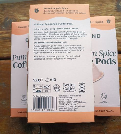 Grind House Pumpkin Spice Coffee Pods Bundle - 3 Pack (29 Pods Total)