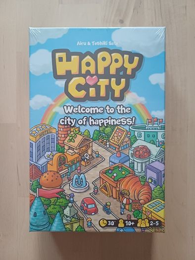 Happy City City Building Family Strategy Card Game 2021
