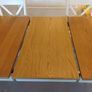 Complete extendable dining table set including 6 chairs Image 3