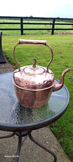 old copper kettle