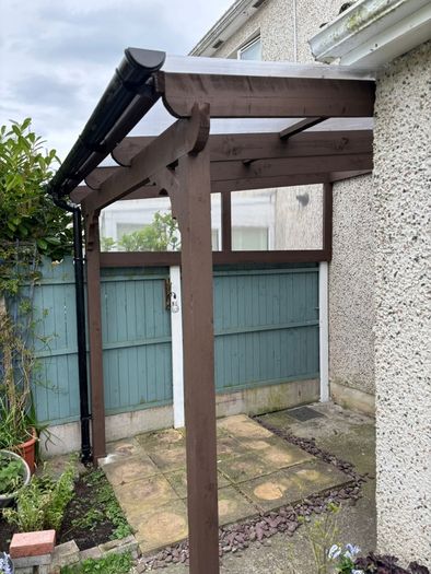 building pergola ,extension, side entry