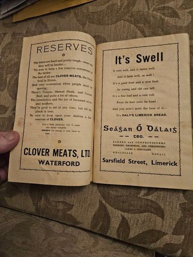 Wolf Tone Annual 1948. Wolf Tone And His Comrades. Issued To Commemorate The 150th Anniversary Of The Rising Of 1798 Rebellion. Edited And Published By Brian O'higgins.  First Edition 1948 Paperback In Fair Condition.  See Photos For Same.