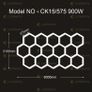 15 Grid Hexagon LED Light System Lighting Image 2