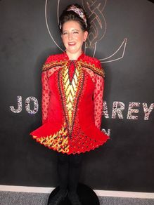 Stunning John Carey Irish Dance dress
