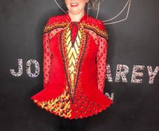 Stunning John Carey Irish Dance dress