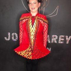 Stunning John Carey Irish Dance dress
